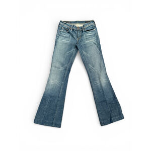 Citizens of Humanity Women’s Ingrid Low Waist Flare Jeans Sz 27 Stretch USA